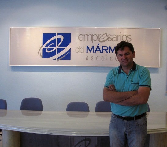El empresario Antonio Sánchez Tapia, gerente de Mármoles Camar S.L. presenta su candidatura a la presidencia de AEMA