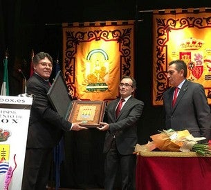 EL periodista Juan Francisco Torregrosa homenajea en el pregón “el tesón y esfuerzo del pueblo trabajador de Albox”
