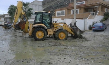 El Ayuntamiento de Zurgena realiza más de una veintena de actuaciones de emergencia para solucionar problemas de las lluvias torrenciales