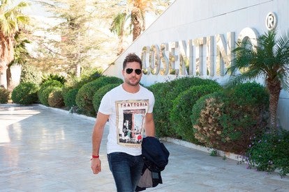 David Bisbal visita las instalaciones de Cosentino en Almería