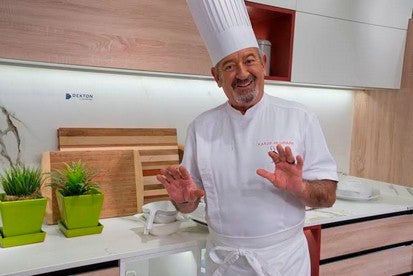Karlos Arguiñano confía por primera vez en Dekton® by Cosentino para su cocina