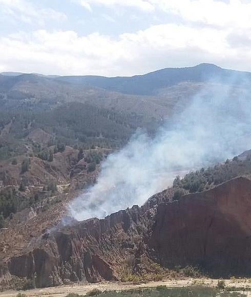 El incendio ya está estabilizado.