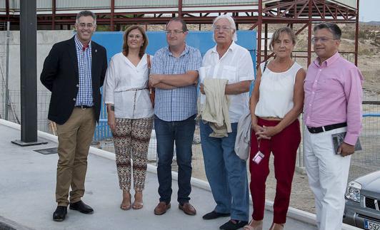 El Centro Pérez Siquier, en construcción en Olula del Río