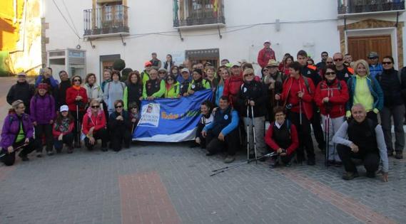 El Programa ‘Rutas y Senderos 2017’ de Diputación lleva a casi 100 participantes hasta Lúcar