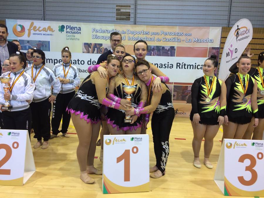 Los Carriles lidera el Campeonato de España de Gimnasia Rítmica Adaptada 2017