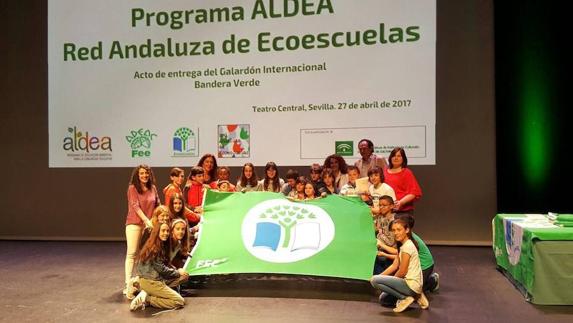 El CEIP Miguel Zubeldia de Serón obtiene la Bandera Verde de las Ecoescuelas