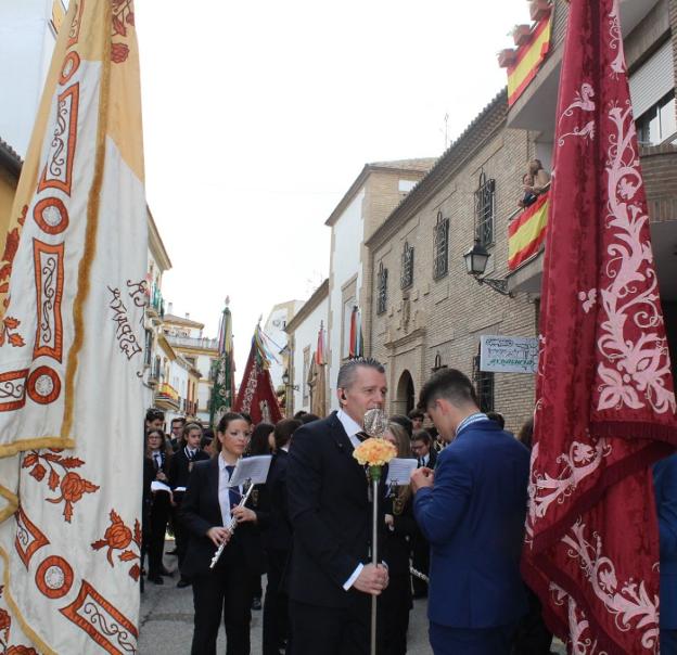 Las banderas anunciarán la cercanía de la Romería.