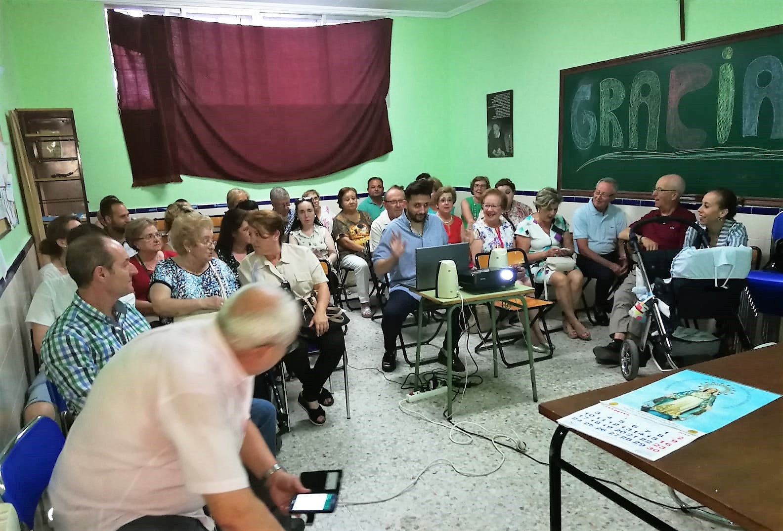 Reunión de evaluación para analizar el úlimo curso. 