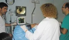 Colonoscopia realizada en centro hospitalario iliturgitano. 