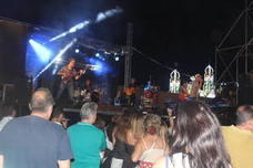 Concierto de Danza Invisible en el Ferial el pasado viernes por la noche. 