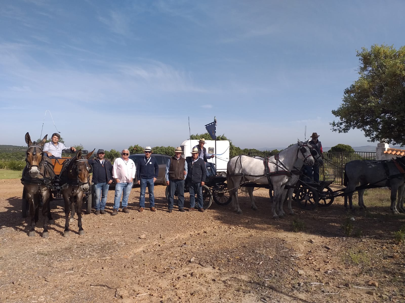Integrantes del Tercio de los Caminos Peregrinos en una anterior peregrinación. 
