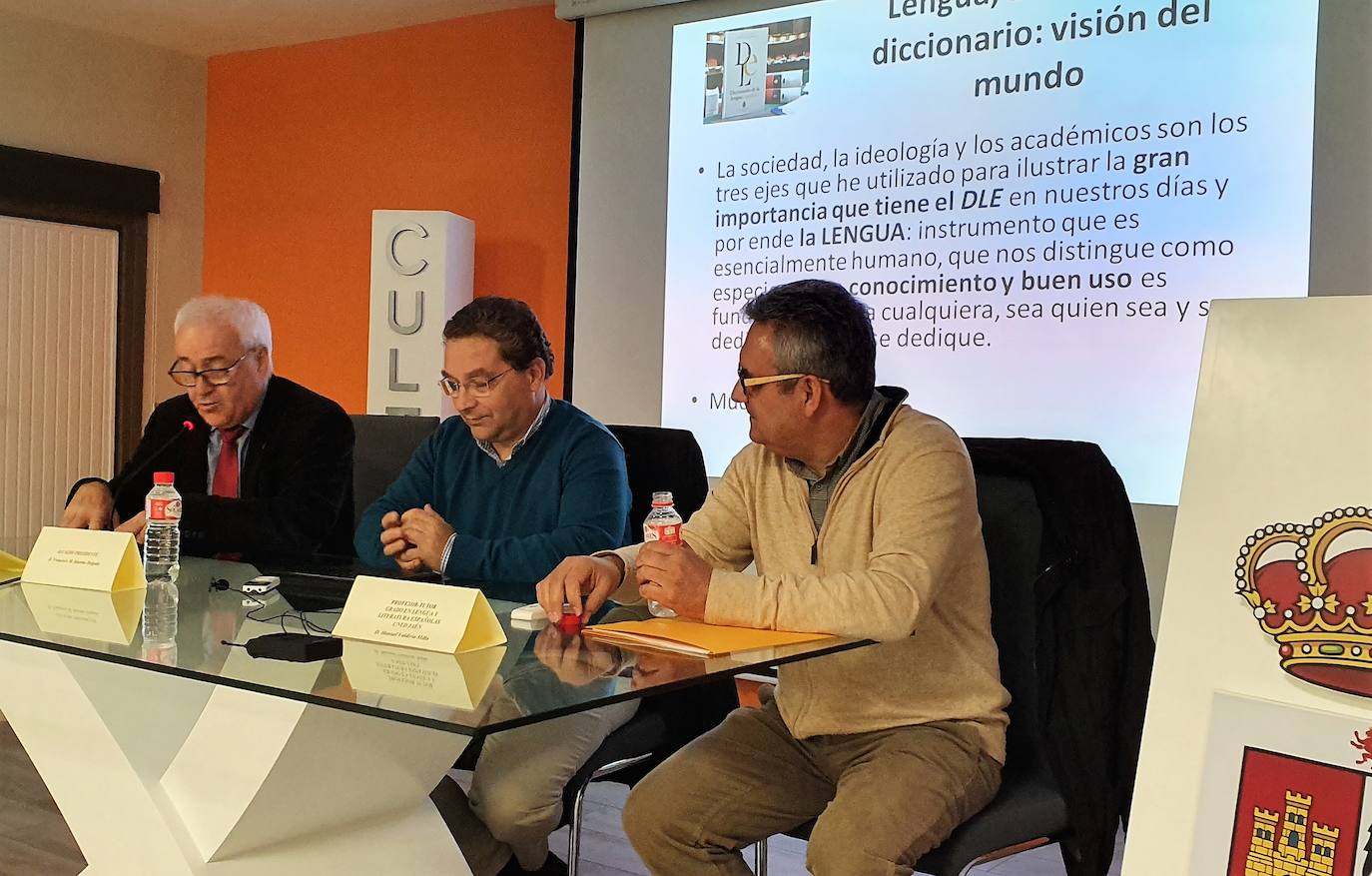 Andrés Medina, Paco Huertas y Manuel Valdivia. 