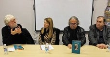 Juan Antonio Mora, durante su alocución. 