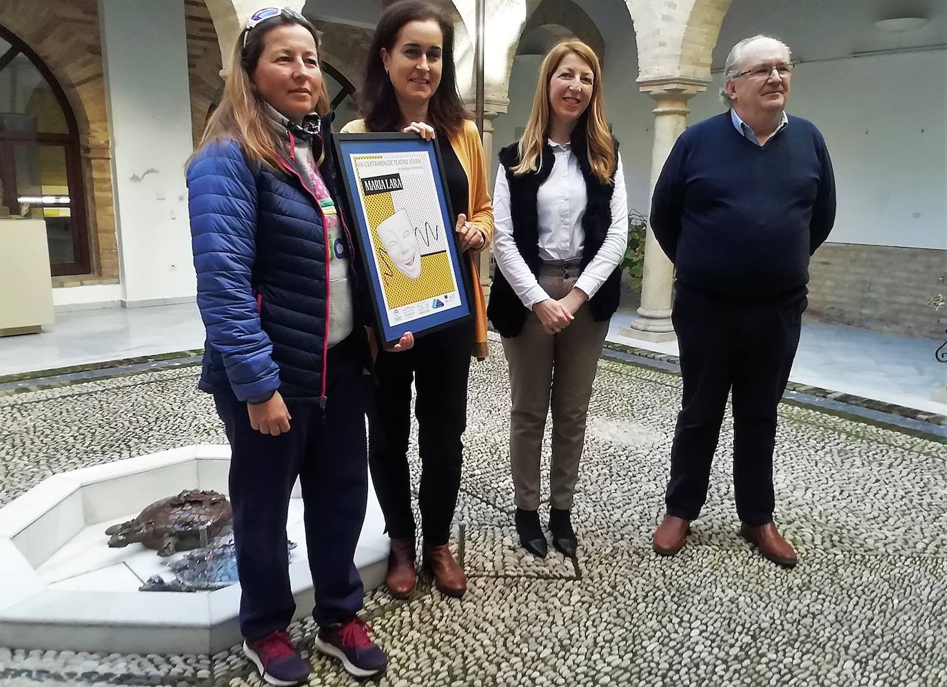 Presentación del cartel en Don Gome. 