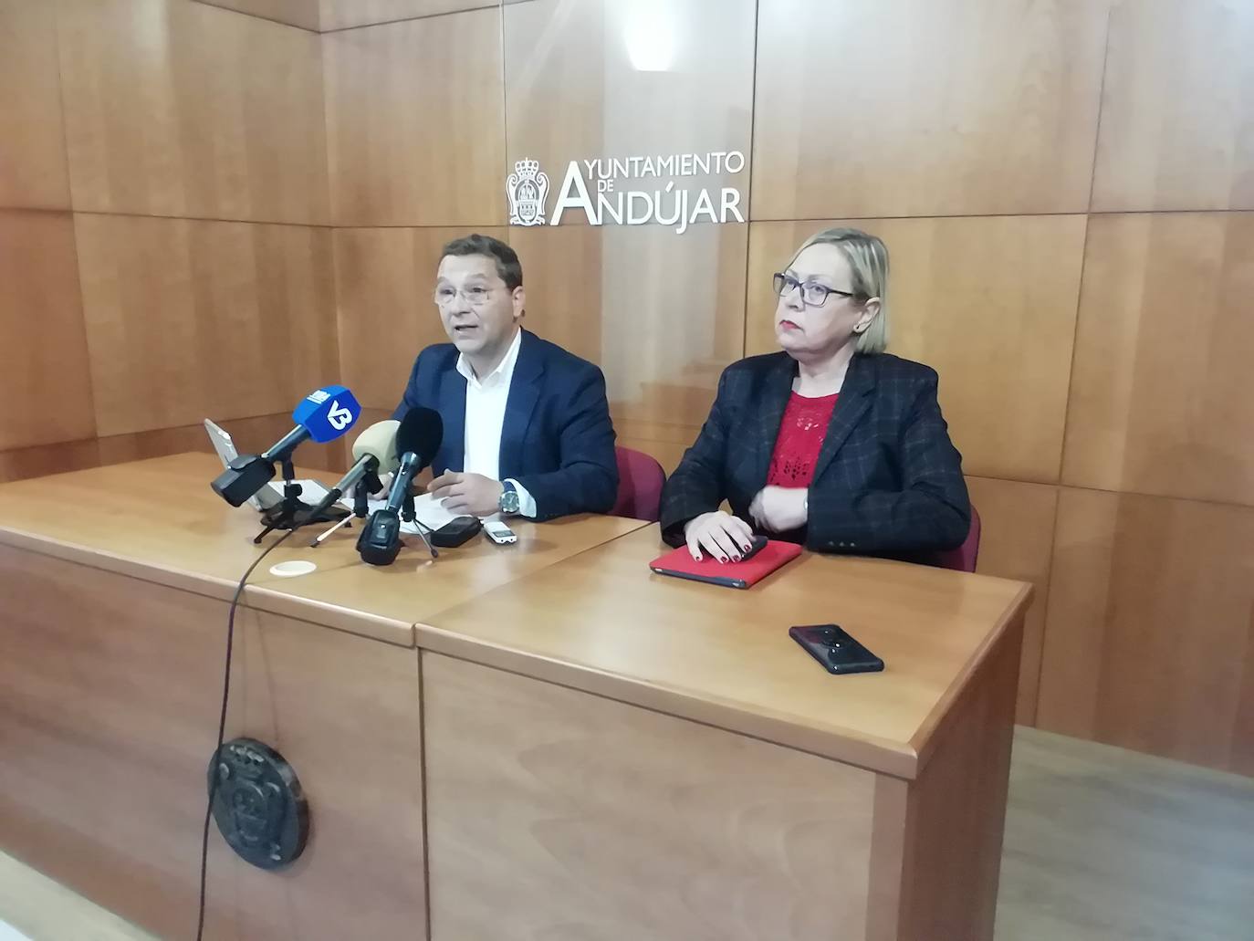 Paco Huertas y Josefa Jurado. 