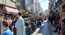 Procesión de la Semana Santa Chica de la SAFA. 