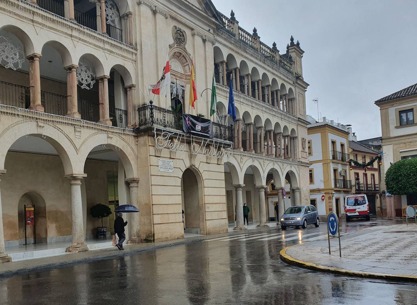 Los andalucistas ven precariedad en el Ayuntamiento. 