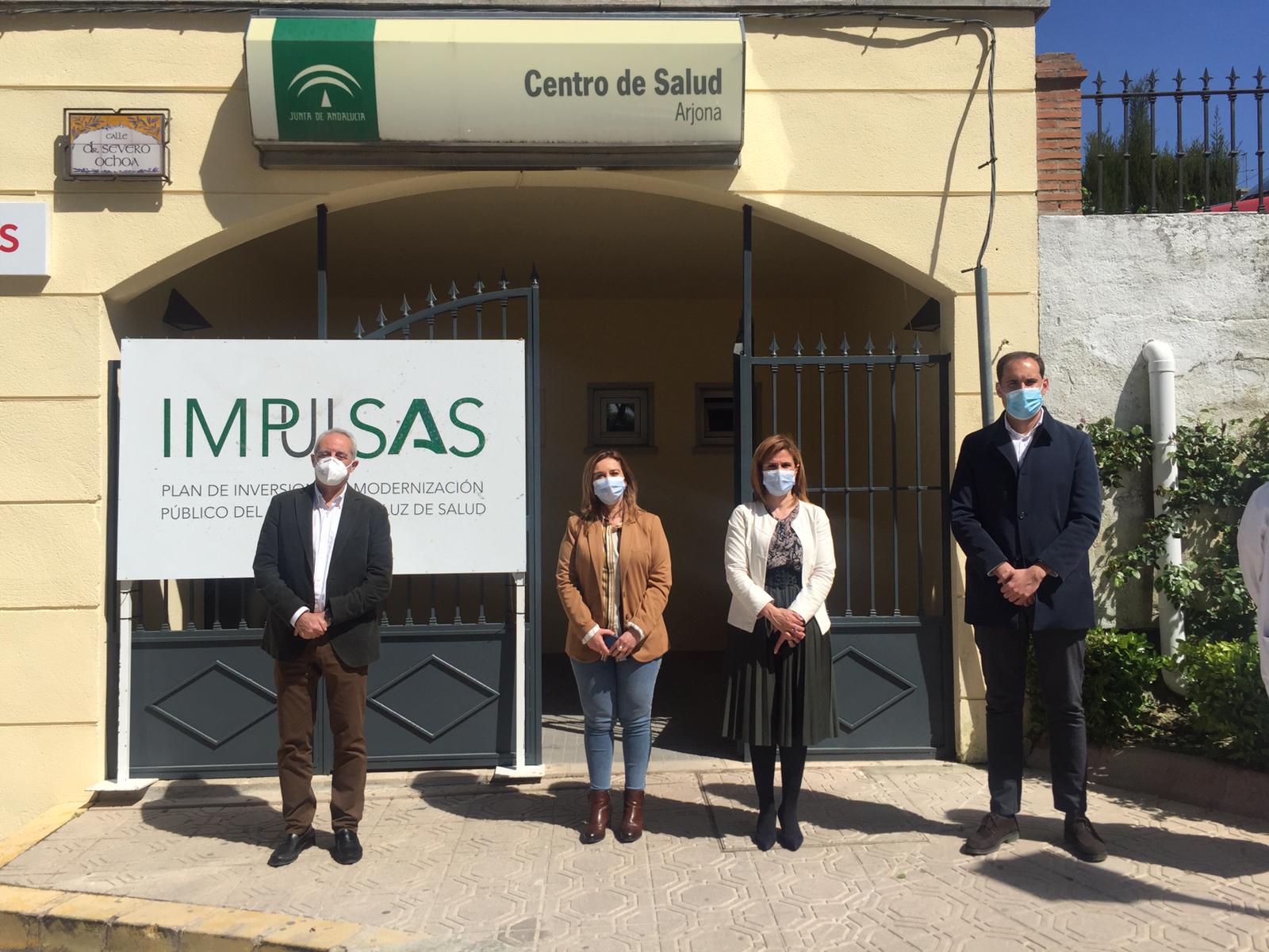La Consejería de Salud y Familias realiza mejoras en el centro de salud de Arjona