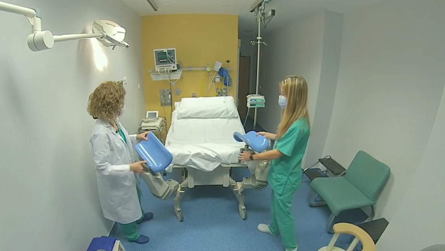 Los hospitales de Andújar y Montilla muestran en vídeo sus instalaciones para preparar a las embarazadas en el día del parto