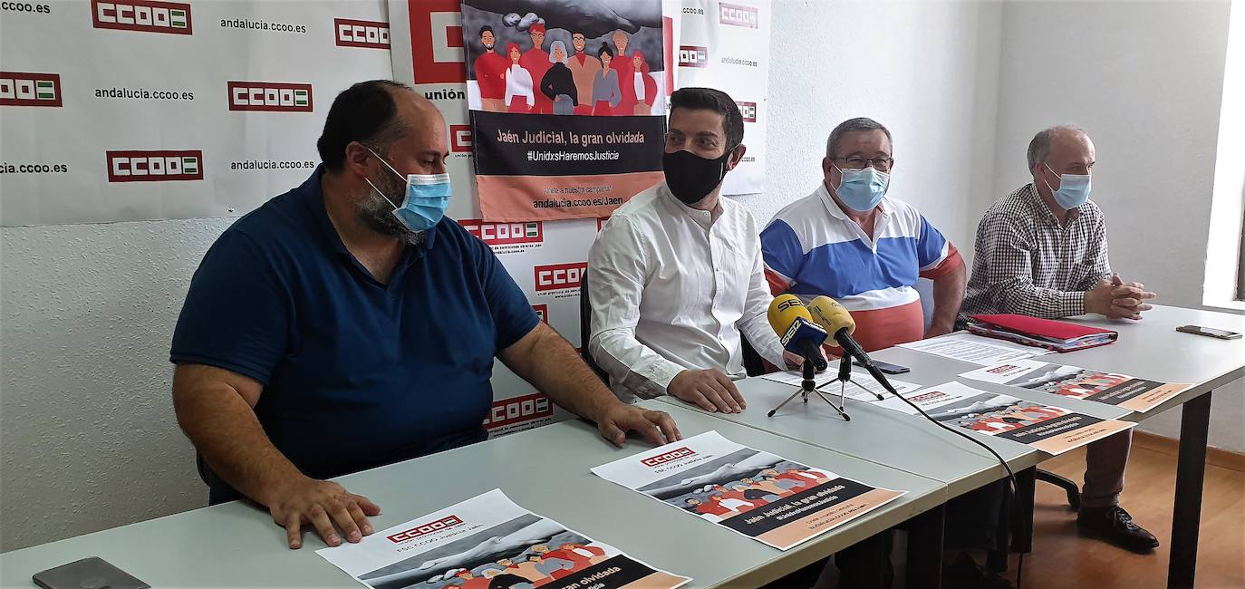 CC.OO. inicia una campaña para denunciar la precariedad de la Justicia en Jaén