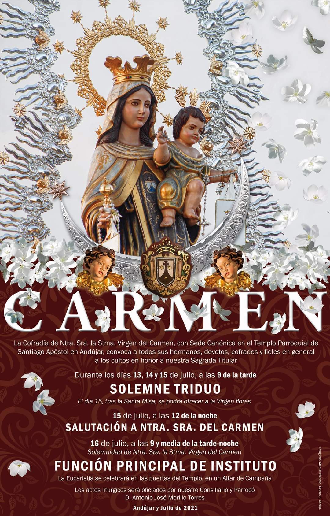 Este año habrá una Misa de Campaña en la festividad de la Virgen del Carmen