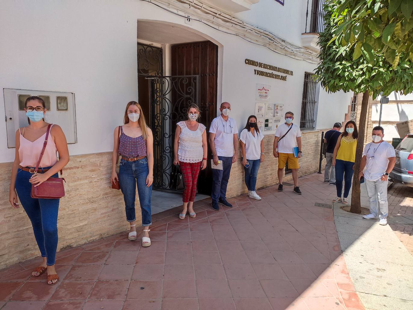 Participantes de la lanzadera. 