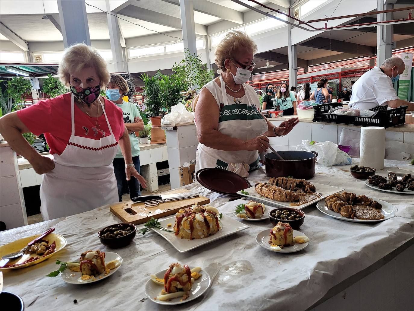 La carne ligada a la caza y los aderezos de las verduras de la huerta fueron protagonistas. 