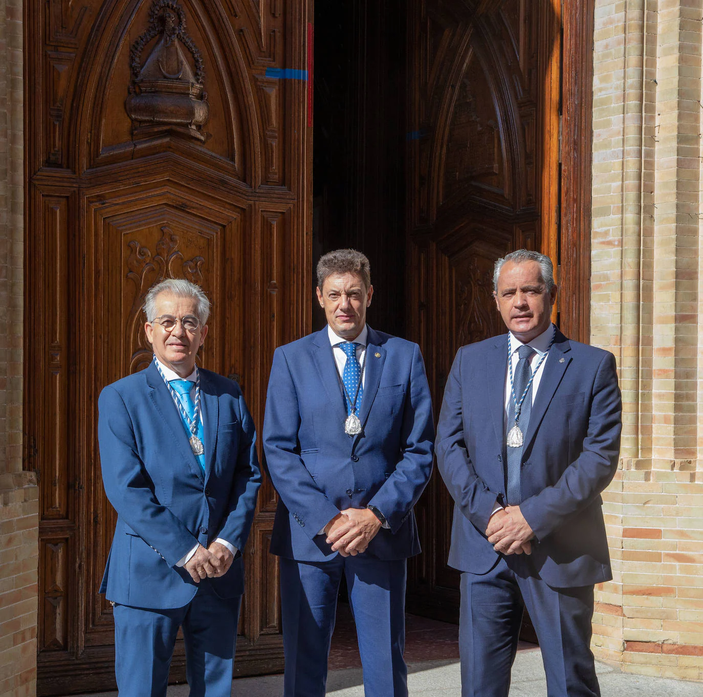 Manuel Vázquez, Joaquín Luque y Manuel José Gómez conforman la otra terna a las elecciones a la Cofradía Matriz de la Virgen de la Cabeza 