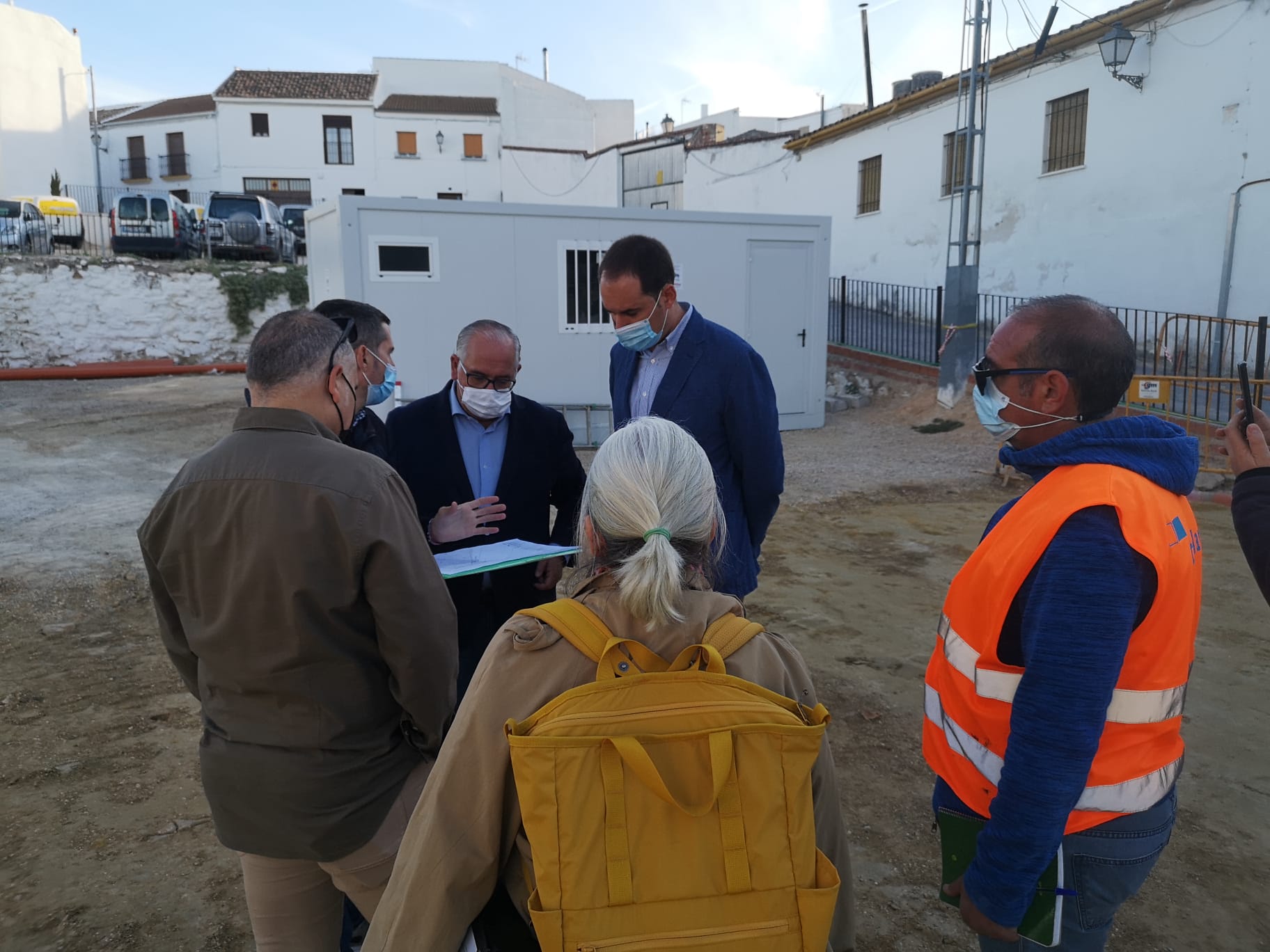 La Junta y el Ayuntamiento de Arjona inician la transformación de la Plaza de San Martín