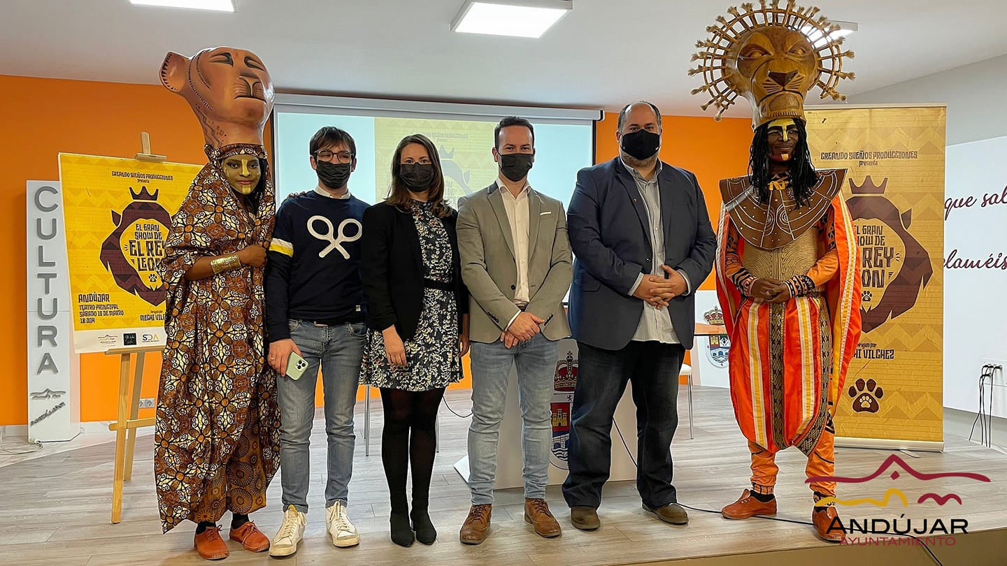 Acto de presentación de esta manñana. 