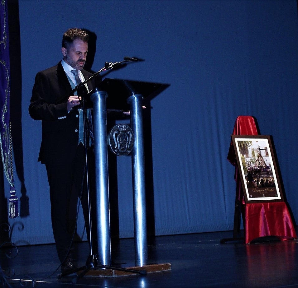 Sergio Toribio durante su alocución. 