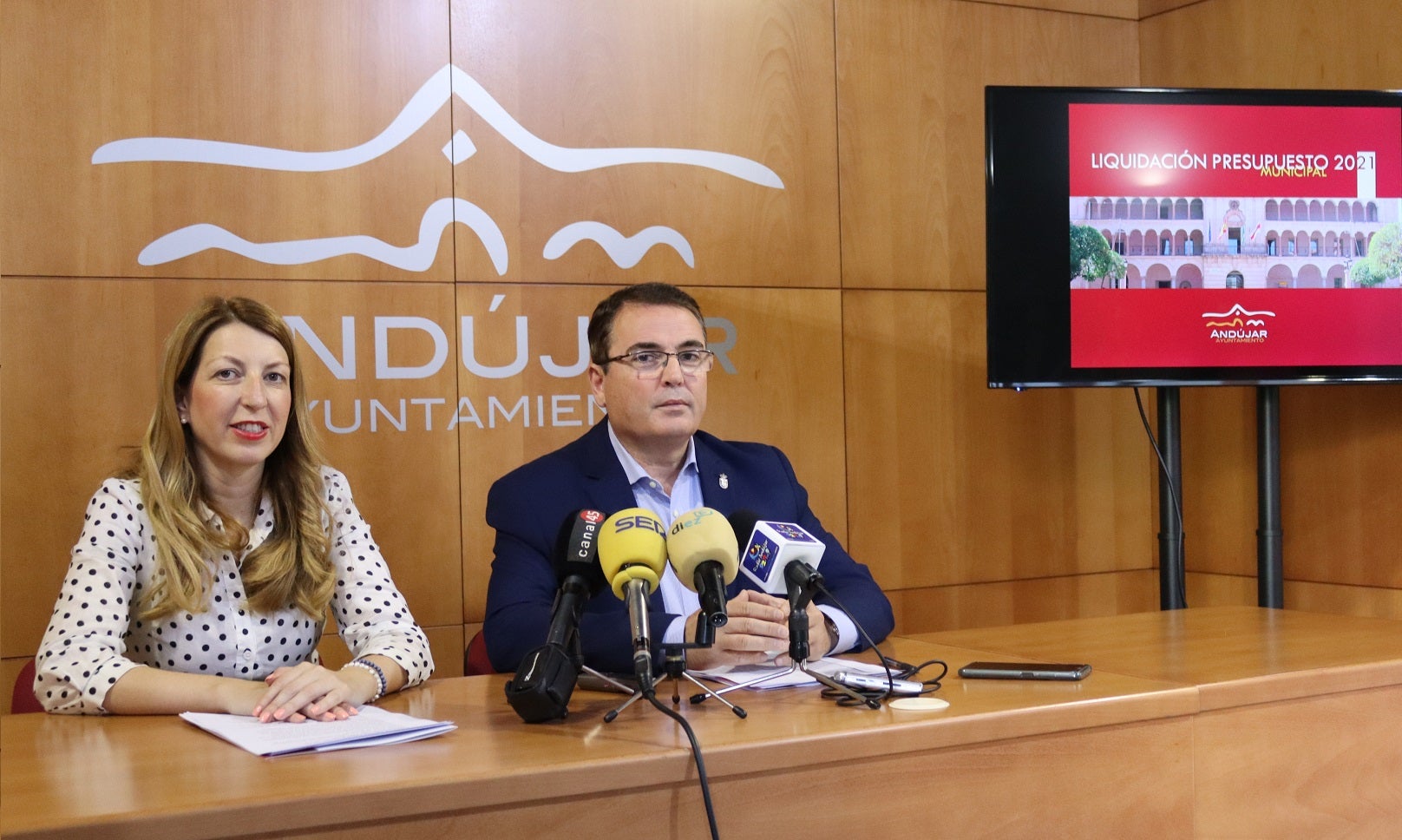 Alma Cámara y Pedro Luis Rodríguez. 