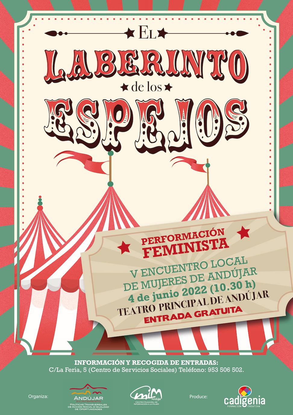 Cartel del encuentro. 