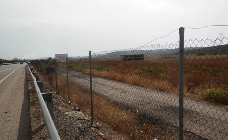 Terrenos donde se proyecta el Centro Logístico Intermodal. 