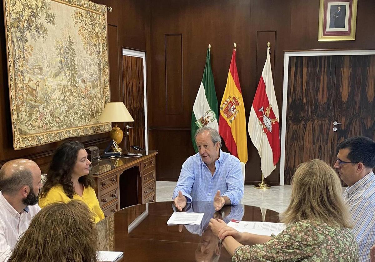 Acto firma del convenio.