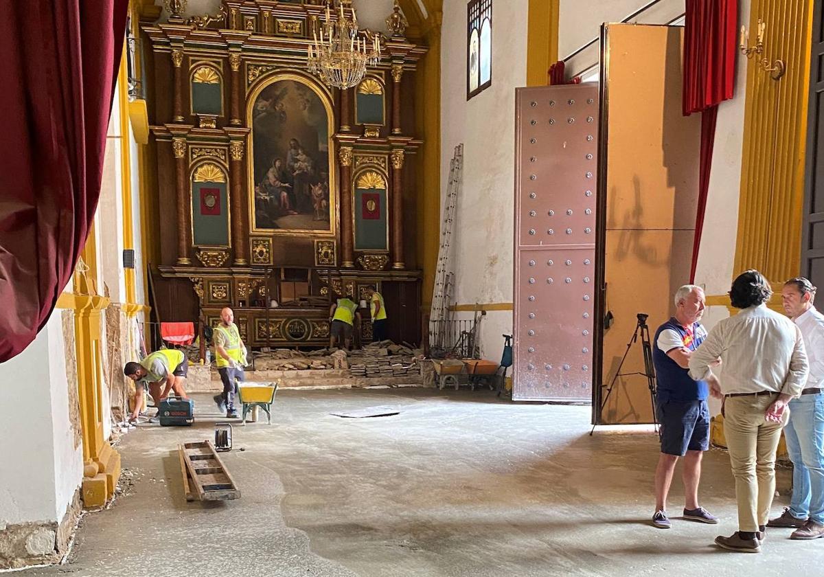 Arrancan las obras de reforma de la capilla del Antiguo Hospital