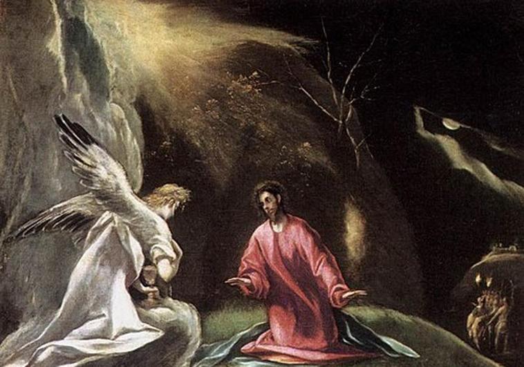 Cadri del Greco 'La Oración en el Huerto'