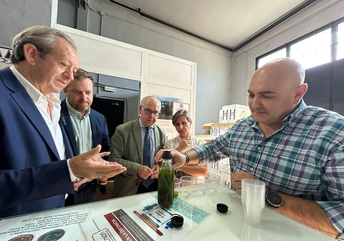 Firme respaldo institucional a la producción de aceite temprano