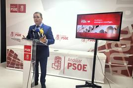 Pedro Luis Rodríguez durante su intervención.