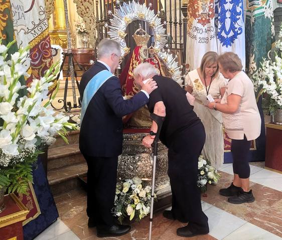 La Virgen de la Cabeza, alivio y bálsamo para enfermos y mayores