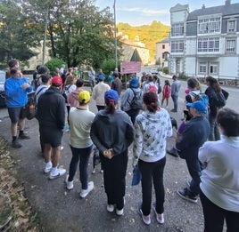 Ruta en Galicia para pedir la puesta en marcha deL camino