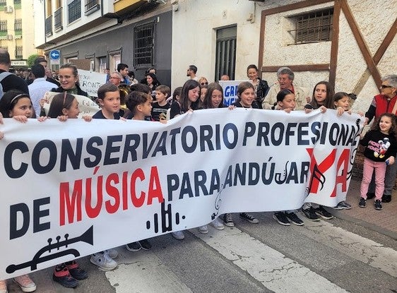 El Conservatorio de Música de Andújar sigue con su demanda del grado profesional