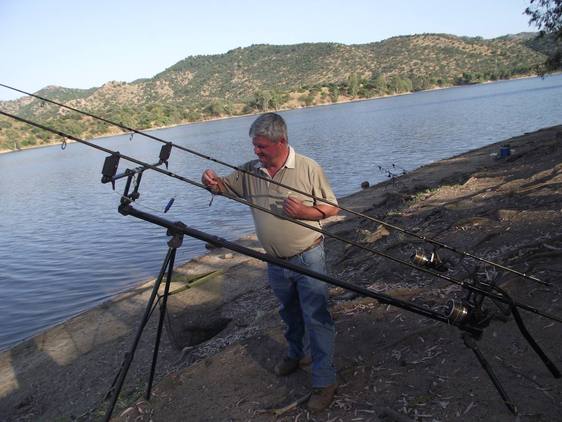 Miguel Ángel ha destacado en la modalidad de pesca sin muerte y en las batizas de limpieza del parque.