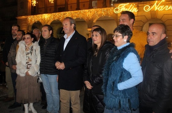 Luces y carteles