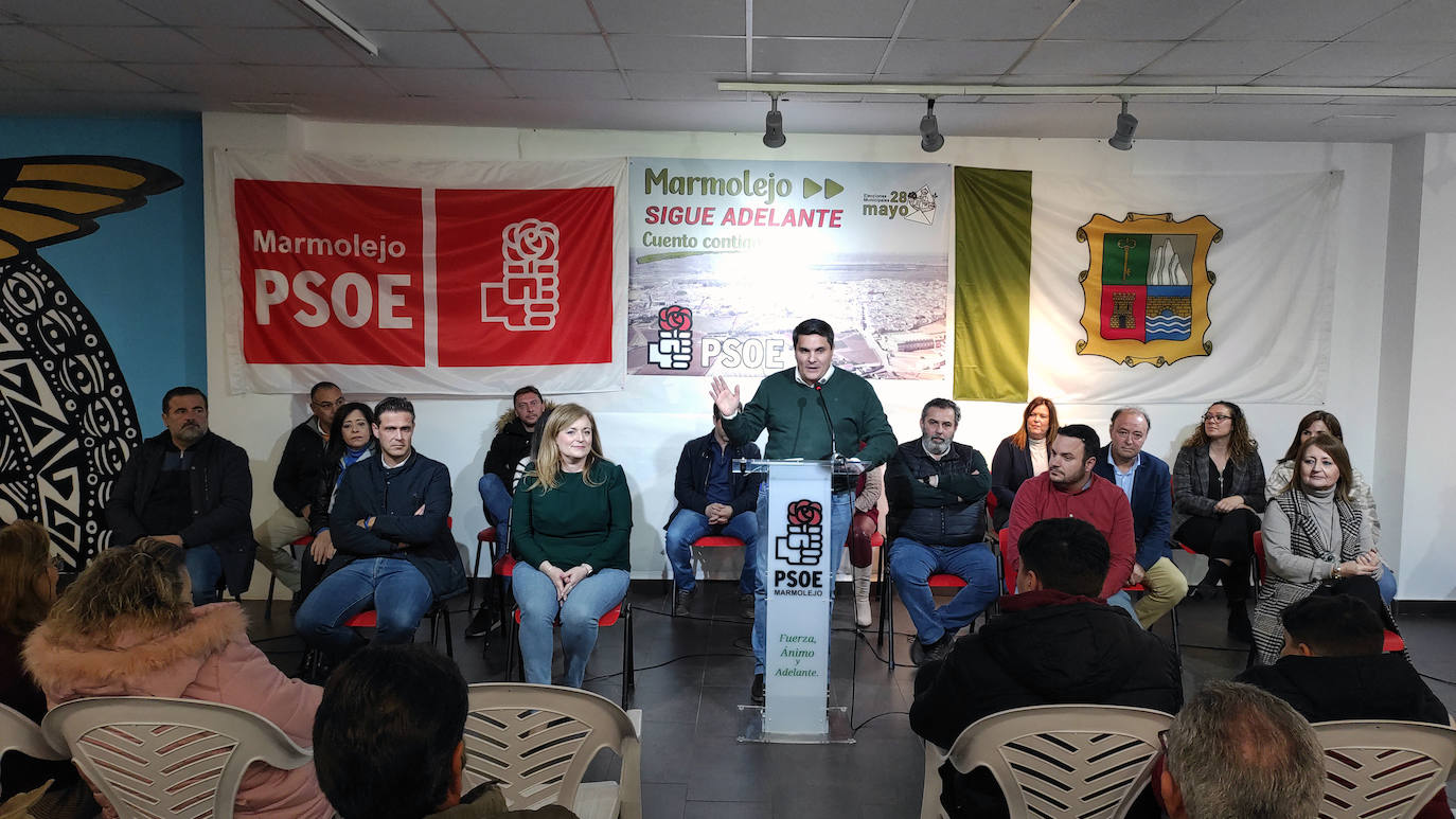 El PSOE de Marmolejo elige por unanimidad a Manuel Lozano como candidato a la Alcaldía