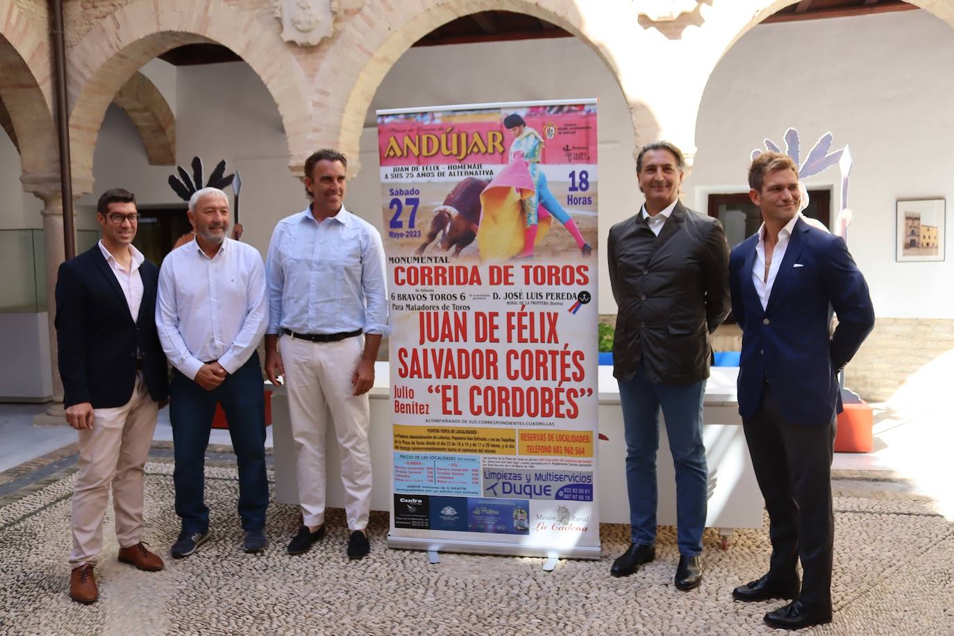 Presentado el cartel para el festejo taurino de primavera en Andújar 