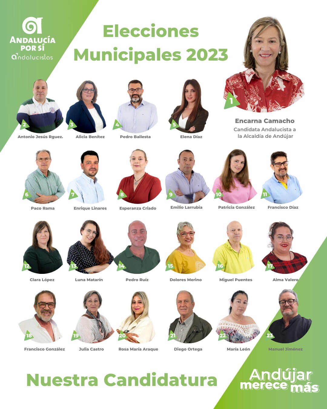 La candidatura de Andalucía Por Sí quiere colocar a la ciudad en el lugar que merece