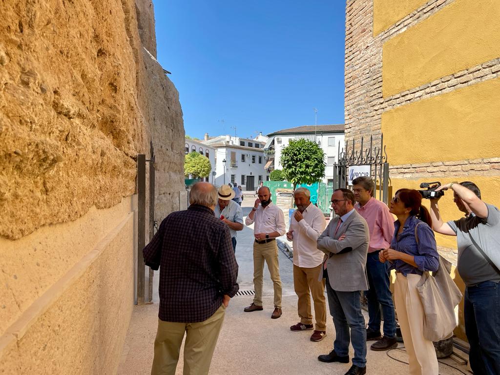 La conservación de la Muralla de Luis Vives de Andújar primará criterios de intervención mínima 