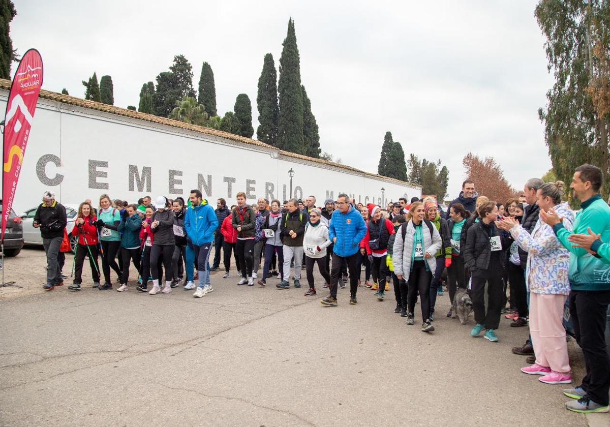 Salida de la pasada edición de la San Silvestre iliturgitana.