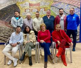 Miembros de la nueva directiva.